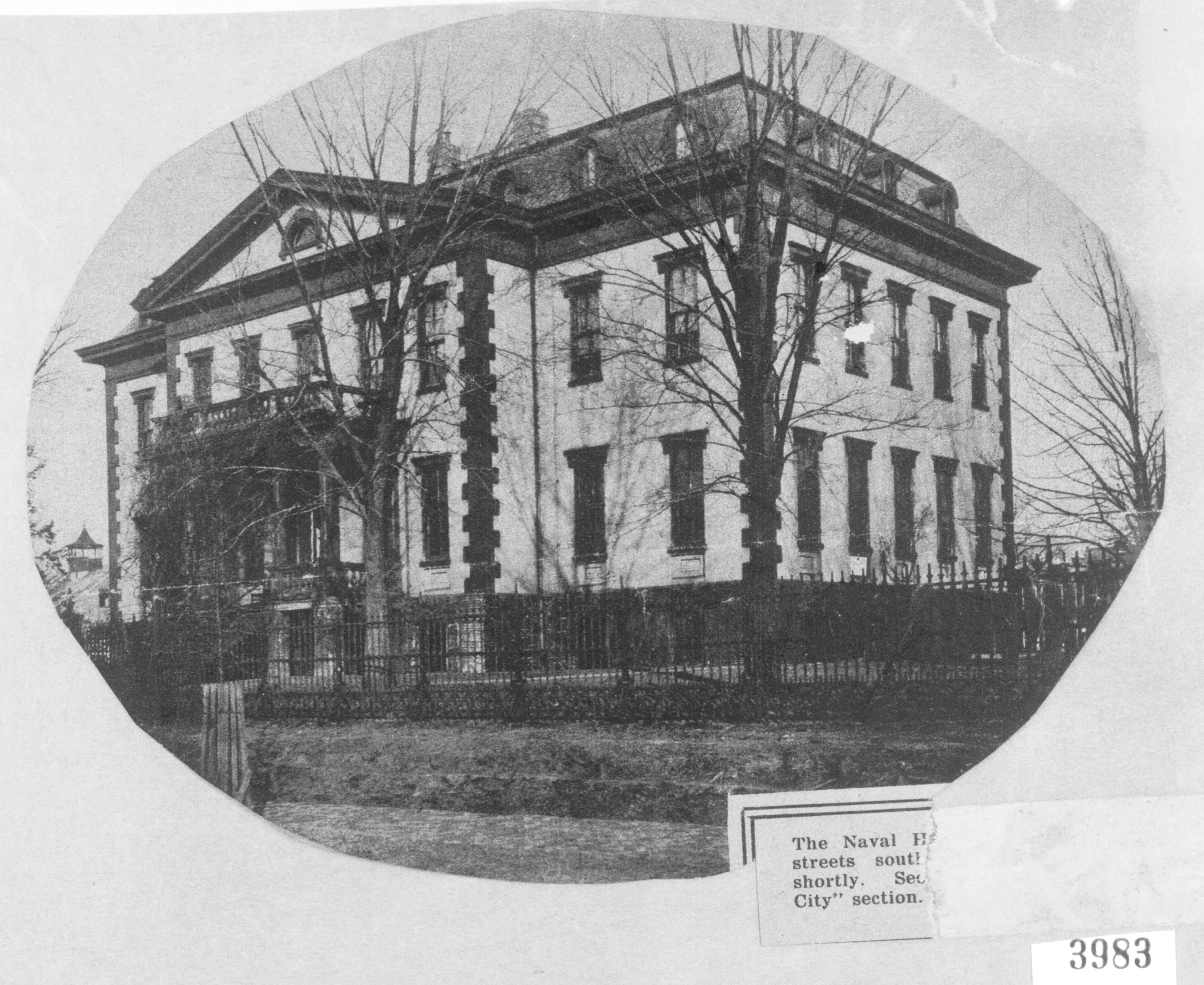 Old Naval Hospital - Undated Photo - Southeast