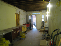 Ground Floor (Basement) - Looking Toward South Doors - July 27, 2010