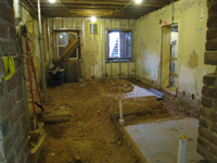 Ground Floor (Basement) - South central room - October 11, 2010