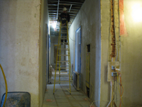 First Floor--Looking west from central corridor - January 7, 2011