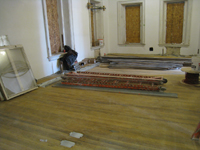 Second Floor--Northeast corner room with sanded original floor - January 20, 2011