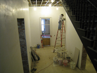 Second Floor-Corridor looking south from stairs - February 1, 2011