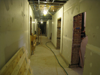 Ground Floor--View towards east in corridor - February 18, 2011