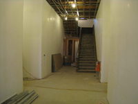 First Floor--Looking north towards entrance - February 18, 2011