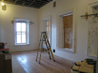 Second Floor--Southwest corner room - February 18, 2011