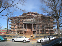 Elevation--South entrance - March 3, 2011