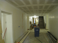 Ground Floor--Looking north from south end of corridor - March 30, 2011