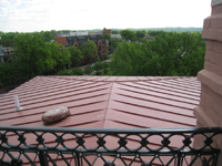 Roof--Looking east from Widow's Walk - April 29, 2011