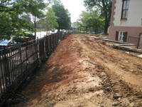Grounds--Area Along Pennsylvania Ave. looking east - May 23, 2011