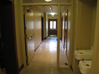 Ground Floor (Basement) --Corridor from center looking east - July 18, 2011