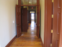 Second Floor--Finished room--Corridor east looking west - July 18, 2011