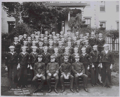 Graduating class photo of the Hosptial Corps Training School 17th Class