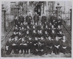 Graduating class photo of the Hosptial Corps Training School