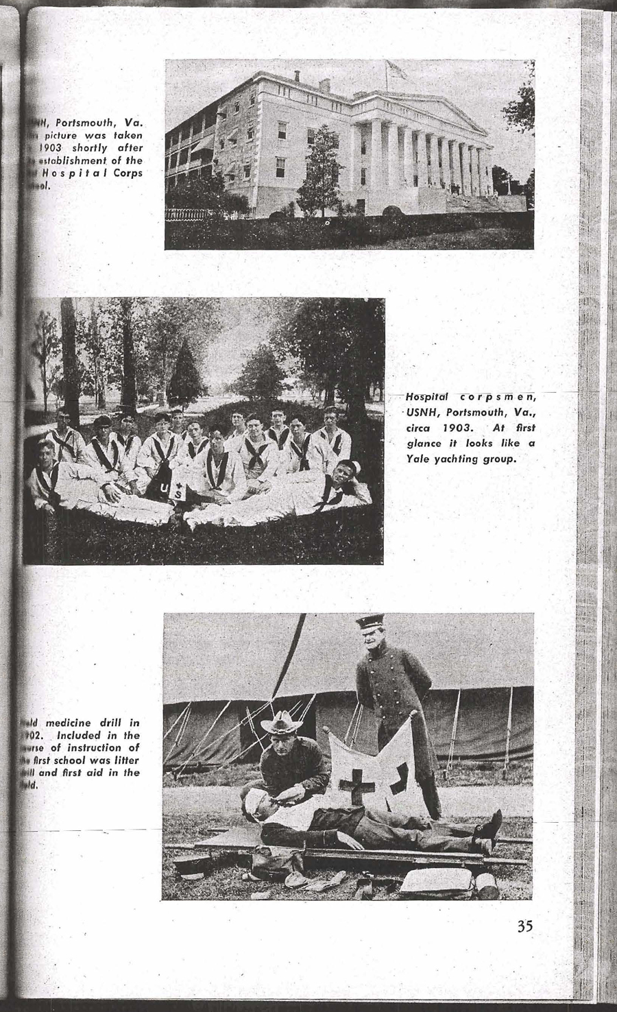 Development of Service Instruction (Naval Hospital Corps Training School) Page 35