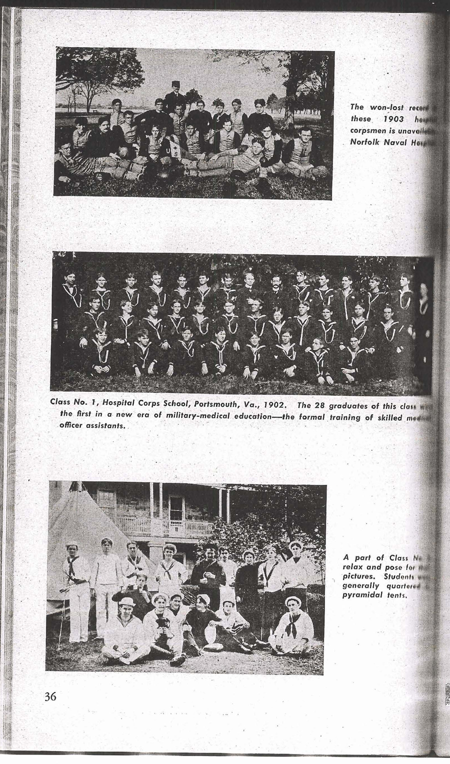Development of Service Instruction (Naval Hospital Corps Training School) Page 36