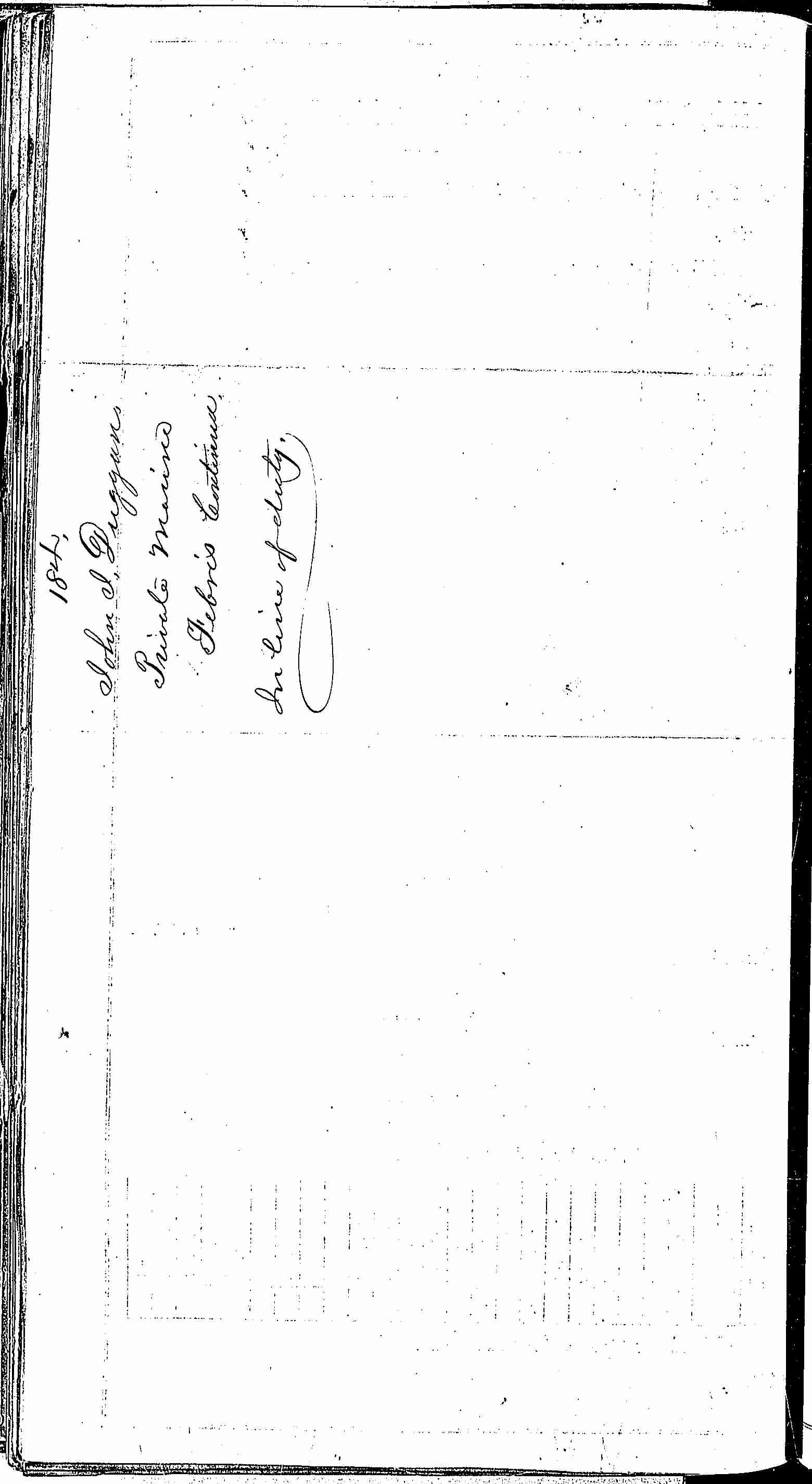 Entry for John J. Duggan (page 2 of 2) in the log Hospital Tickets and Case Papers - Naval Hospital - Washington, D.C. - 1866-68
