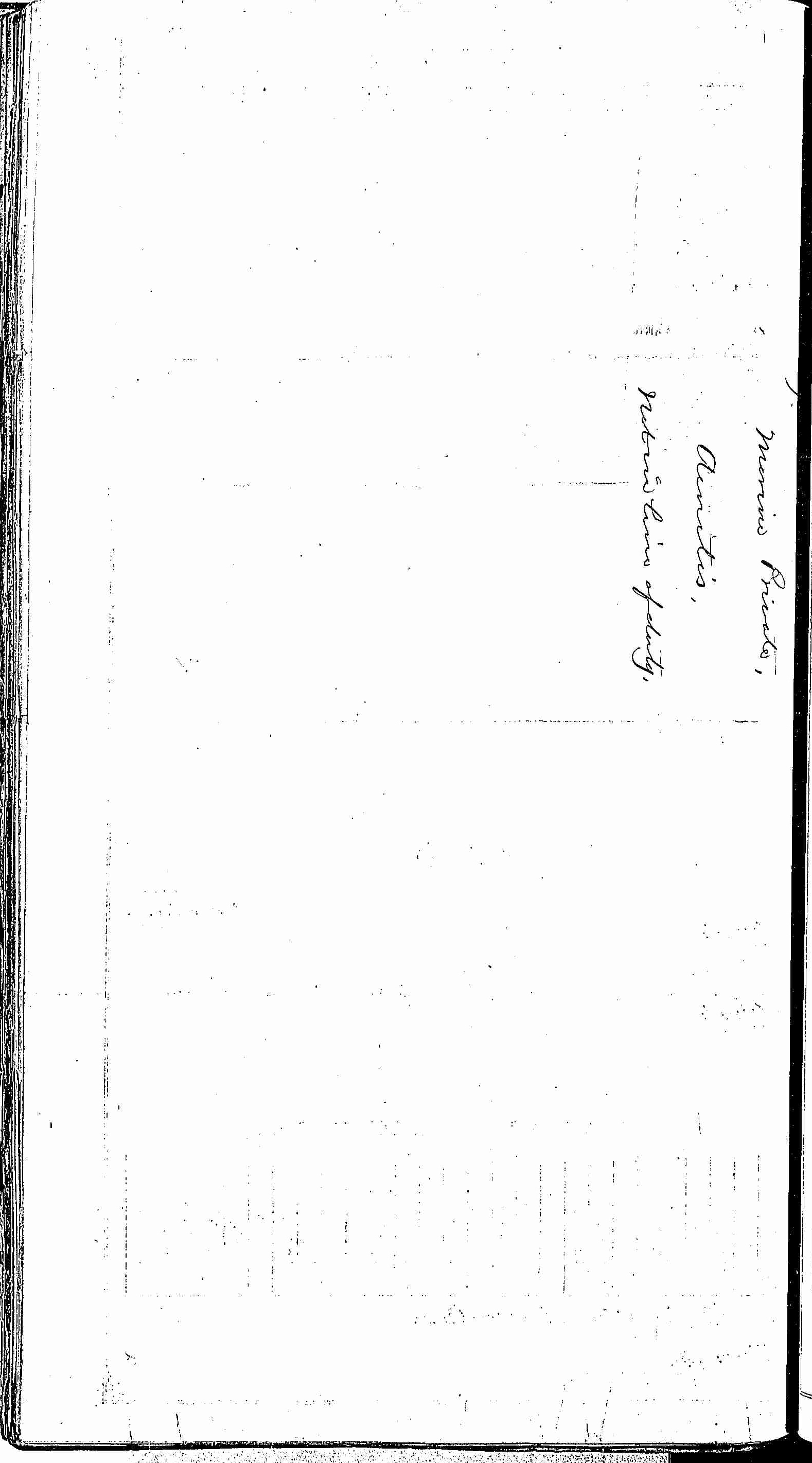Entry for Zachariah McFarland (page 2 of 2) in the log Hospital Tickets and Case Papers - Naval Hospital - Washington, D.C. - 1866-68