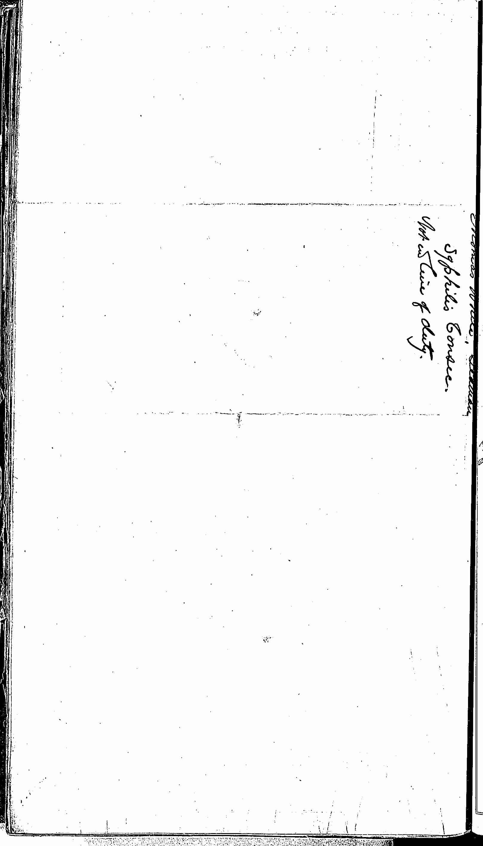 Entry for Thomas White (second admission page 2 of 2) in the log Hospital Tickets and Case Papers - Naval Hospital - Washington, D.C. - 1866-68