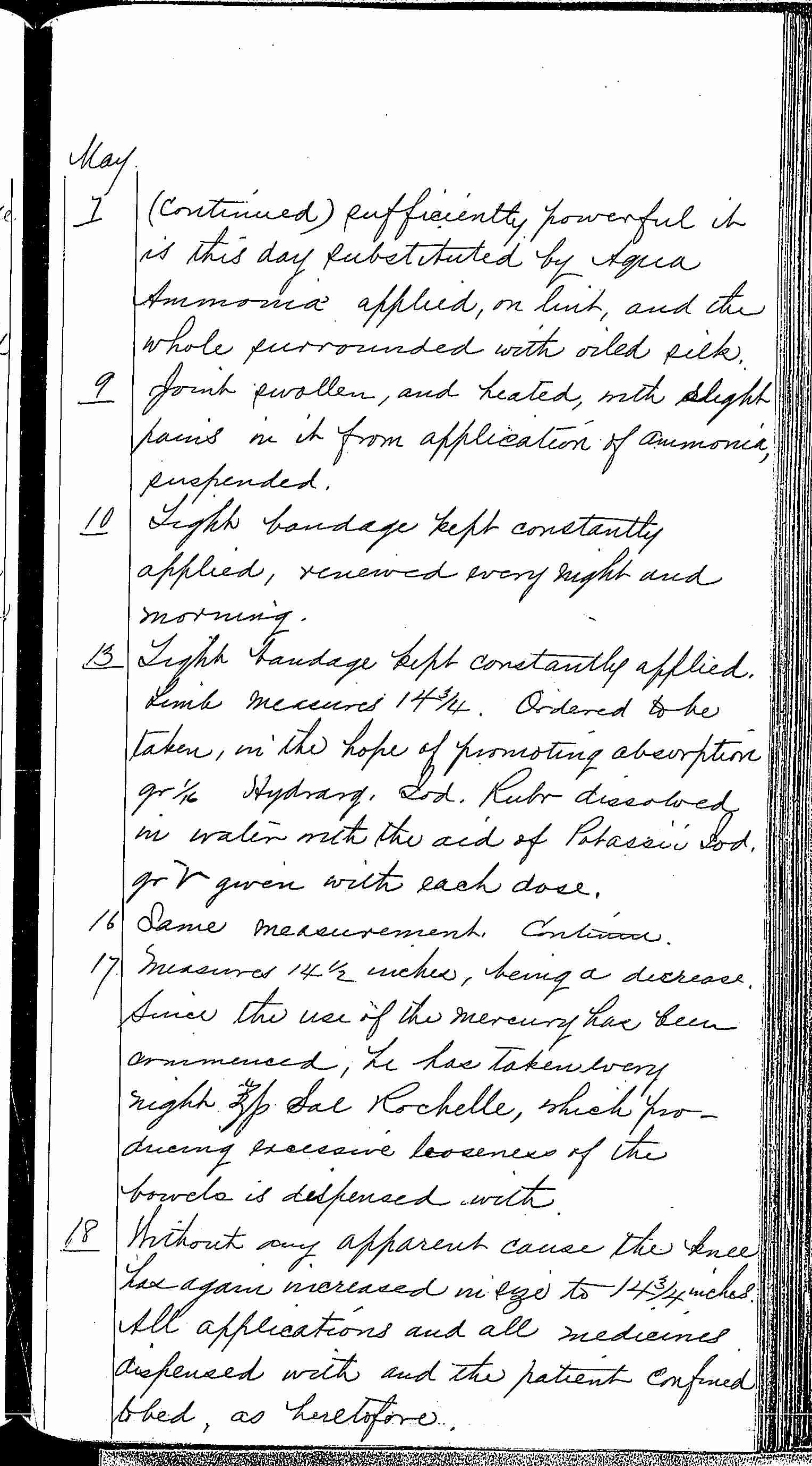 Entry for Henry James (page 7 of 8) in the log Hospital Tickets and Case Papers - Naval Hospital - Washington, D.C. - 1868-69