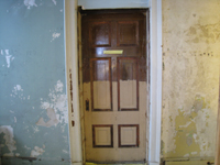 Second Floor - Northwest Corridor Door - August 3, 2010