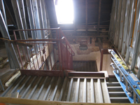Third Floor--West stair - December 28, 2010