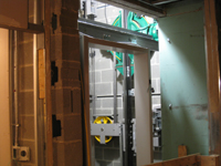 Third Floor--Elevator shaft, mechanisms - March 3, 2011