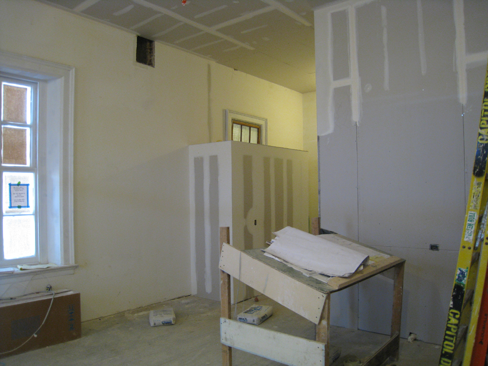 First Floor--Northwest corner room (Elevator shaft on right) - March 19, 2011