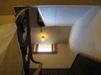 First Floor--Looking up central staircase - March 19, 2011