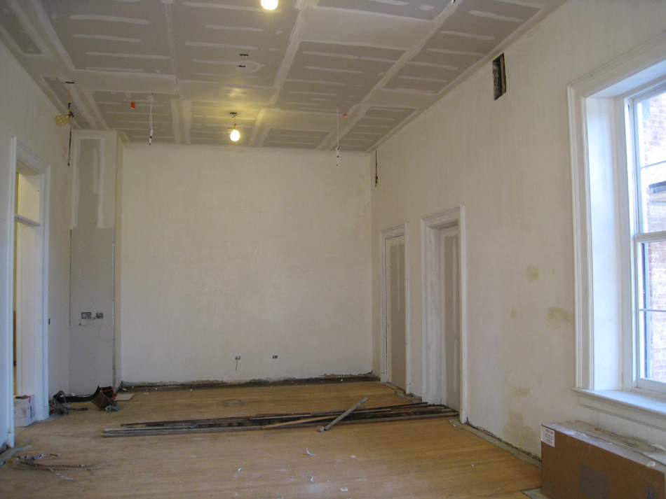 First Floor--Northeast corner room - March 19, 2011