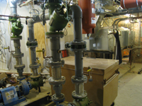 Geothermal/HVAC--Mechanical room - March 30, 2011