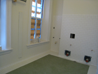 Second Floor--East bathroom, tiled - March 30, 2011