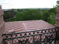 Roof--Looking southeast from Widow's Walk - April 29, 2011