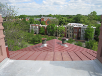 Roof--Looking north from Widow's Walk - April 29, 2011