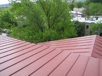 Roof--Looking south east from Widow's Walk - April 29, 2011