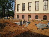 Grounds--West side, new main entrance - May 12, 2011