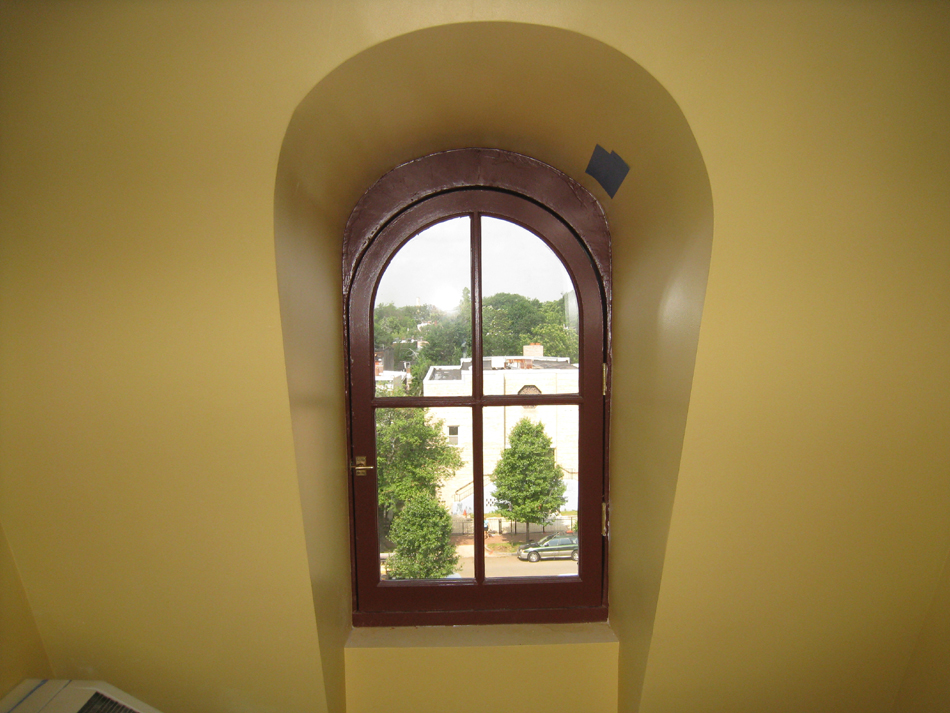 Third Floor--West corridor window—finished - May 23, 2011