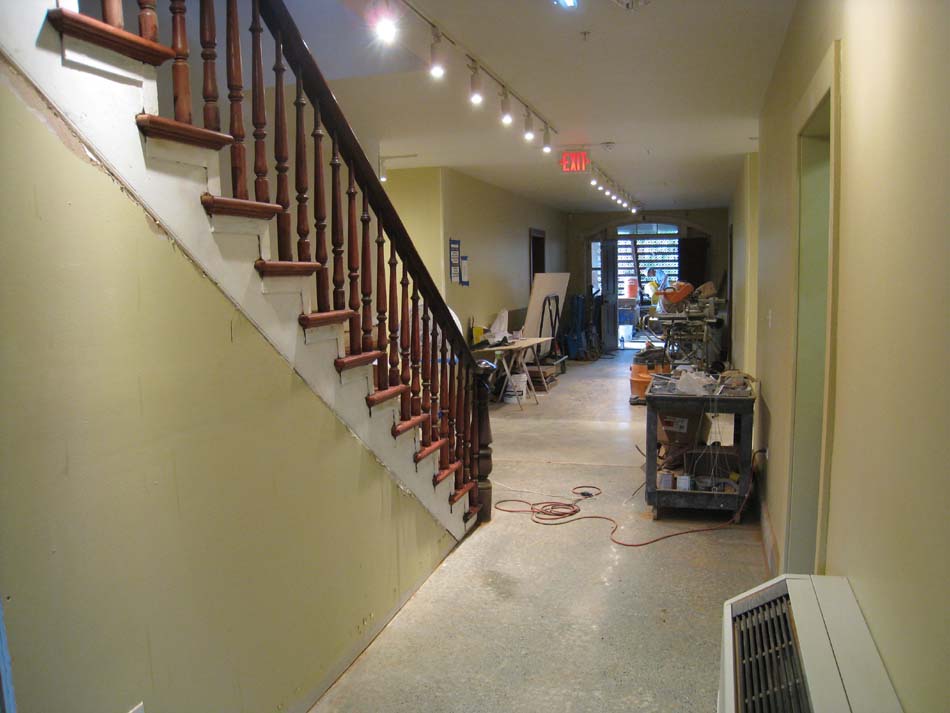 Ground Floor (Basement) --Looking south from the north entrance - June 17, 2011