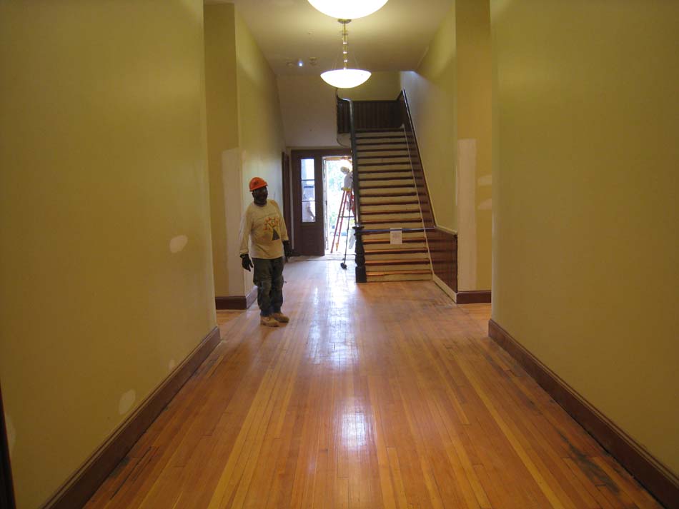 First Floor--Looking north from the south entrance - June 17, 2011