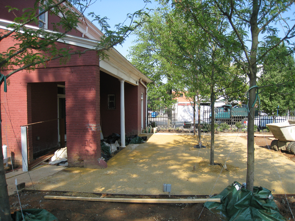 Grounds--North side of Carriage House - July 9, 2011