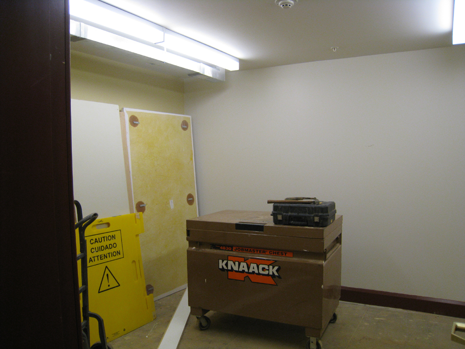 Ground Floor (Basement) --Finished room--South west central storage room - July 18, 2011