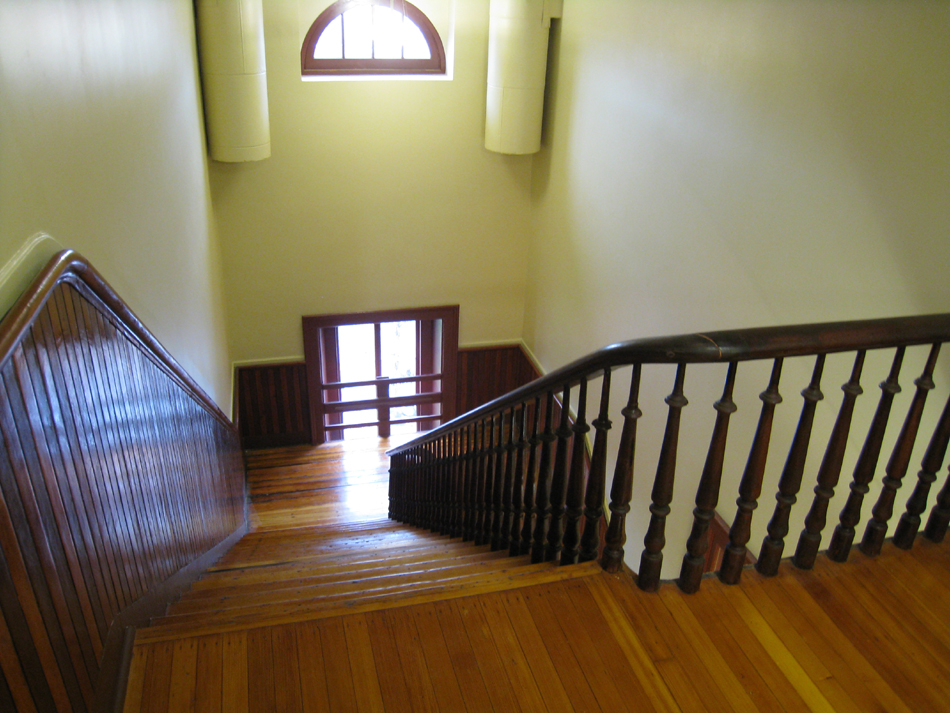 Third Floor--Central stair down - November 16, 2011