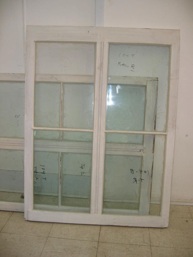 That final process prepares the sash for applying a primary coat of paint. The window is now  in the shape it was when it was first installed in the building.